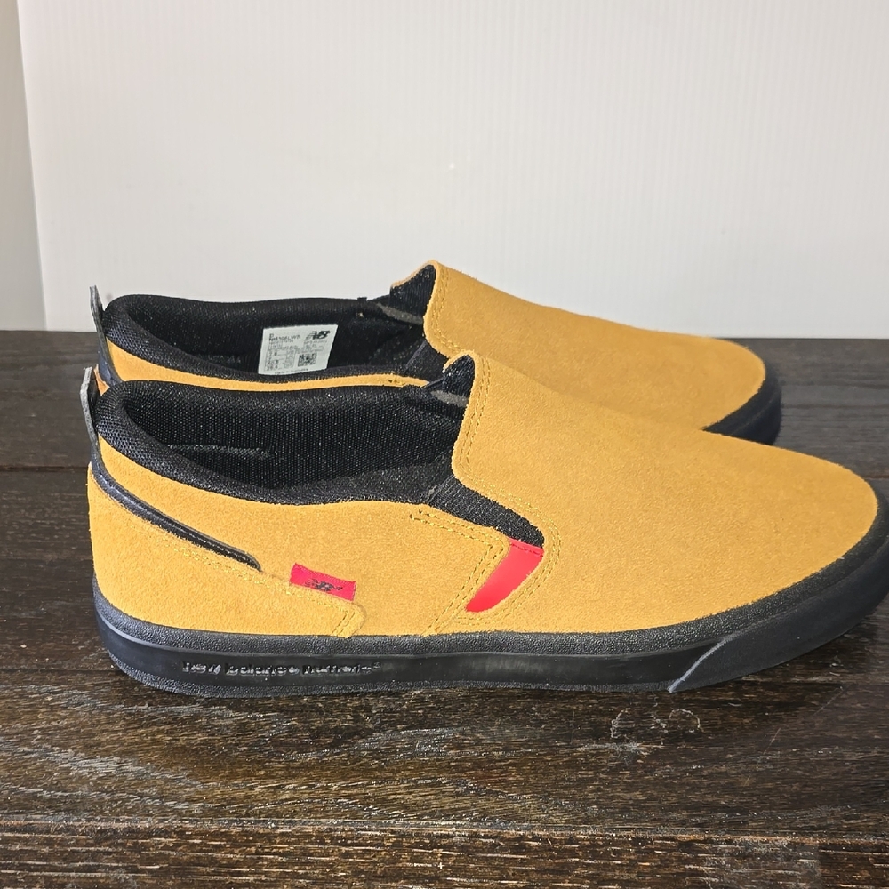 New Balance Men's Tan Slip-On Shoes Size 7.5 Dead Stock - Picture 5 of 13